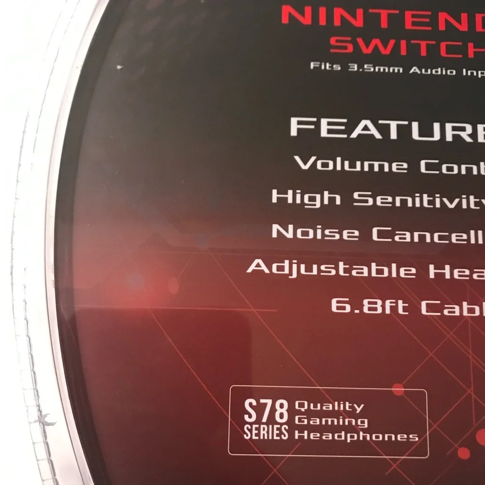 Nintendo Switch noise canceling Headset New